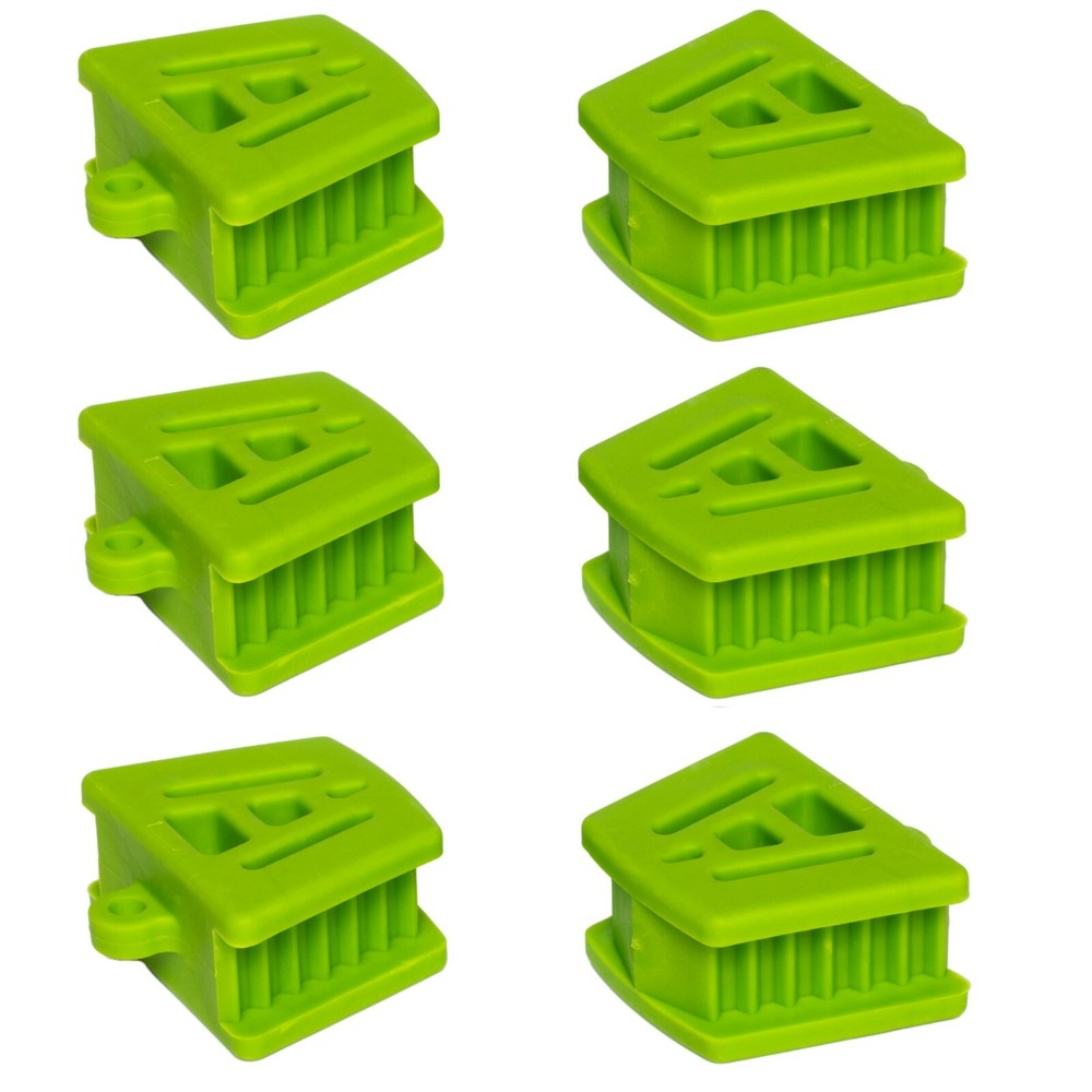 6 Medium Adult Autoclave Silicone Mouth Props Bite Block Dental Autoclave