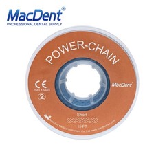 Dental Ortho Elastic Power Chain Rubber Bands Long/Short/Continuous 44 Colors
