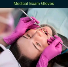 Fifth Pulse Nitrile Exam Latex Free & Powder Free Gloves – Fuchsia 200 Gloves