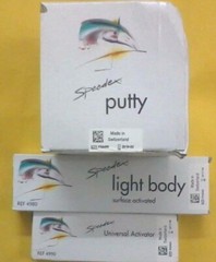 Coltene Speedex C- Silicon Impression Putty Set (Putty + Activator+ Light Body).