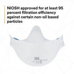 10X 3M 9205+ AURA N95 NIOSH Approved Particulate Respirator Mask Face Masks USA