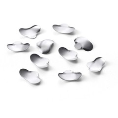 100Pcs/Box Dental Metal Matrices Sectional Contoured Matrix Refill Soft Band