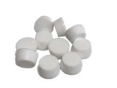 (10/Pack) Laboratory 24/12 Solid PTFE Teflon Stopper Plugs White