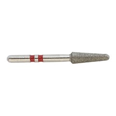 Dental Zirconia Diamond Burs FG Round End Taper Fine Red High Speed Z856/025F