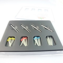 1Pack Dental Fibre Post and Core Screw Quartz Endodontic 4 Drills Easyinsmile