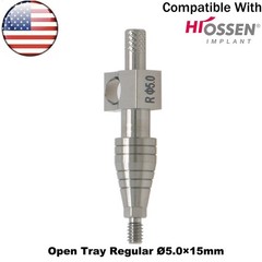 Dental Transfer Impression Coping Open Closed Tray lab Analog Fit Hiossen Osstem