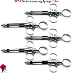 Dental Anesthetic Aspirating Syringe 1.8ml Injection Anesthesia Dentist