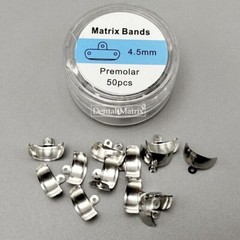 50Pcs Dental Matrix Bands With Hole Sectional Matrix Ring Fit Palodent V3 System