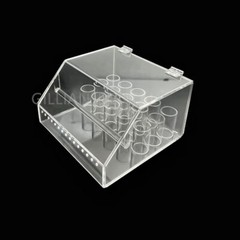 1 Box Dental Orthodontic Elastics Power Chains Ligature Ties Holder Acrylic Case