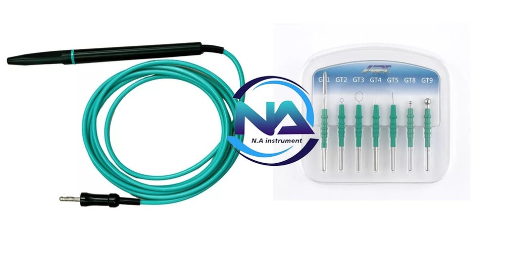 BonART ART-E1 GREEN Color NEW Style Handpiece With 7 set of GREEN Electrodes