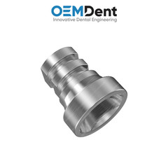 5x Dental Short Titanium Sleeve Compatible Multi Unit Abutment 1.4mm Int Hex