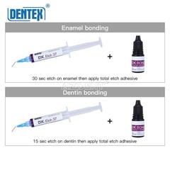 10X Dentex Dental Light Cure Dentin Enamel Bonding Resin Adhesive One Step 5mL