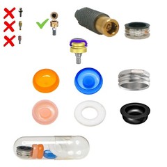 US Overdenture Locator Abutment Fits Hiossen/Nobel/Adin/Zimmer TSV/MIS Platform