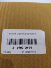 Basic Lab Glassware Expand Set New Beakers and Test Tubes