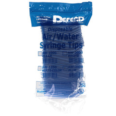 Mydent AW3000 Defend Air/Water Disposable 3-Way Syringe Tips Blue 250/Pk