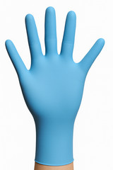 1000 ct Blue Nitrile Disposable Gloves Powder Free