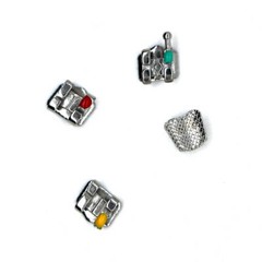 20pcs/pack Dental orthodontic mental bracket brace 8 SIZE work with arch wire CE