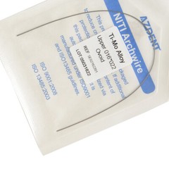 AZDENT Dental Orthodontic TMA Titanium Beta Ti-Mo Alloy Rectangular Arch Wires