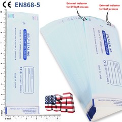 200Bags Sterilization Pouches Dental Medical Self Seal Pouch Bag 3.5″ x 10″