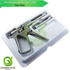 Intraligamental Syringe 1.8ML Injection Silver Dental Anesthetic AMR EUR Thread