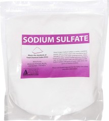 10 lb Bag of Food Grade Sodium Sulfate Granules – 99% Purity Crystals Anhydrous