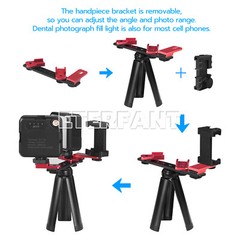 ETERFANT Dental LED Flash Photography Oral Cell Phone Camera Filling Light Tools