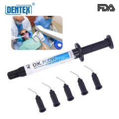 DENTEX DX.FLOW Dental Flowable Medium Flow Light Cure Composite A2 Resin