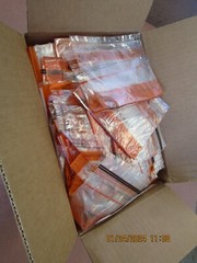 6″ x 9″ Biohazard Specimen Transport Bag + Pouch Box Lot of 500 or more 856