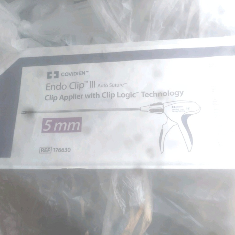 COVIDIEN Endo Clip Auto Suture 5mm – Clip Applier Expiration Date 07/31/2027