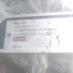 COVIDIEN Endo Clip Auto Suture 5mm – Clip Applier Expiration Date 07/31/2027