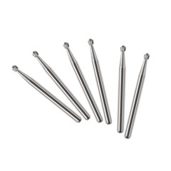 10pc/pack Dental Round Carbide Steel Tungsten Burs FG-3 for High Speed Handpiece
