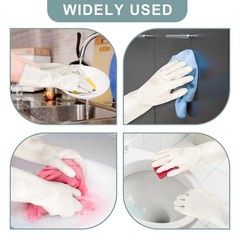 Medium Nitrile Cleaning Gloves – 15 Inches of Skid-Resistant Comfort & Strength