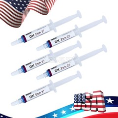 Dental Etchant Gel 37% Acid Etching Silica Gel 5ml With 3 tips 5 ml/syringe USA