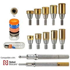 Dental Zest Locator Overdenture Abutment & Accessories for Multi Implant Systems
