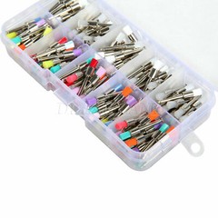 200Pcs/Box Dental Nylon Materials Closure Flat Polishing Prophylaxis Brushes USA
