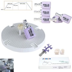C14 Glass Ceramic Blocks Dental LT Lithium Disilicate E.Max CAD/CAM Cerec Blocks