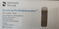 Endoactivator Tips Small Yellow 25 Activator Tips 22 mm Dentsply Tulsa