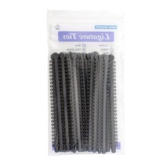 1000pcs Dental Ligature Ties Braces Rubber Bands Orthodontic Elastic 11 Colors