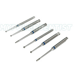 FG77006 Dental Pulpotomy Access Open Pulp Cavity Burs Less Invasive 6Pcs/Kit