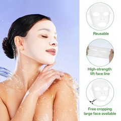 IIUIKOO Reusable Silicone Face Mask Cover for Women, 5Pcs 1 Count (Pack of 5)