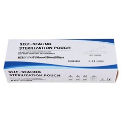 200Bags Sterilization Pouches Dental Medical Self Seal Pouch Bag 3.5″ x 10″