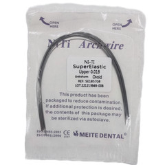 100Packs Dental Ortho Arch Wires Super Elastic Niti Round 012~020 Upper&Lower