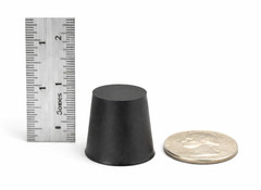 7/8″ Solid Rubber Stoppers Tapered Plug Bung Cork Fits 7/8″ ID