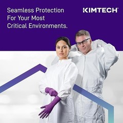 Kimtech 55083 Large Purple Nitrile Exam Gloves Box of 1000 Gloves expires 2028