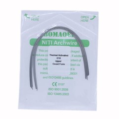 10Pc/pack Dental Orthodontic Arch Wire Ortho Niti Heat Thermal Activated Round