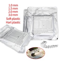 Dental Splint Thermoforming Plastic Material Vacuum Forming Soft/Hard 1.0mm-3 mm