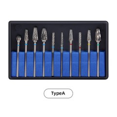 Dental Lab Polishing Bur Drills Tungsten Steel Carbide Burs Burrs 2.35MM