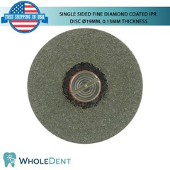 Ortho Dental Fine Single Sided Diamond Coated Disc IPR Separator Ø19mm, 0.13