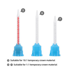 Dental Disposable Mixing Tips for Impression Material,C&B, Cements 100/pk