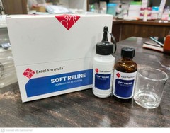 Excel Formula SOF RELINE Self Cure Premium Silicone Based Soft Liner Material